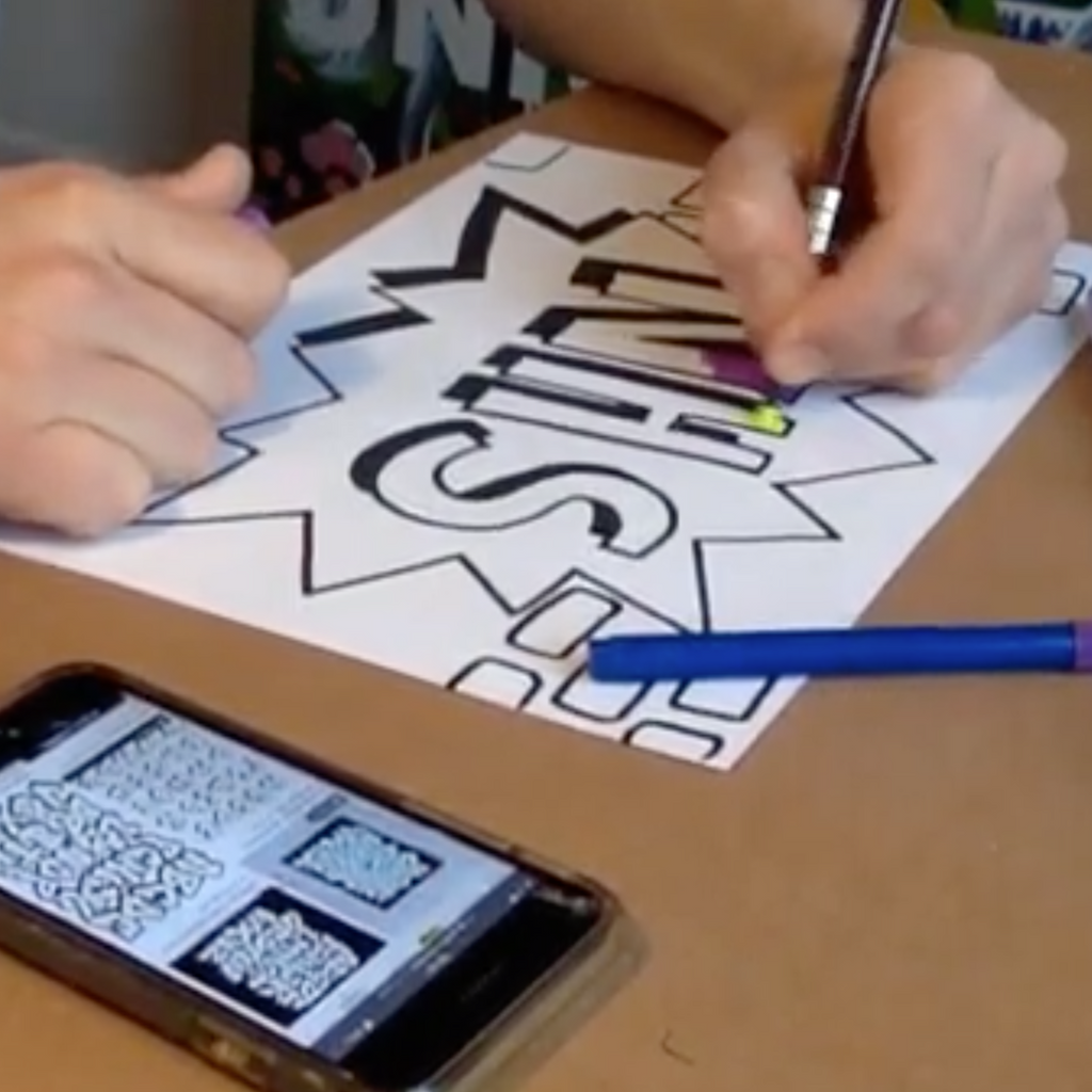 Online Masterclass: Design your own Graffiti tag for the NHS